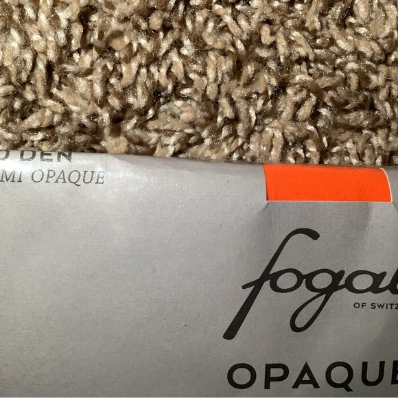 Fogal semi opaque pantyhose, 30 denier, style 138N, color orange, size: M - Picture 5 of 11
